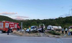 Samsun’da 2 otomobil çarpıştı: 2’si ağır 9 yaralı