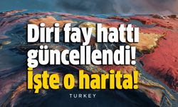 Diri fay hattı güncellendi! İşte o harita!