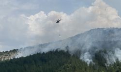 GÜNCELLEME 2 - Kastamonu'da çıkan orman yangınına ekiplerin müdahalesi sürüyor