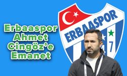 Erbaaspor Ahmet Cingöz’e Emanet