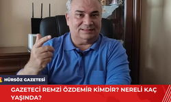 Gazeteci Remzi Özdemir Kimdir? Nereli Kaç Yaşında?