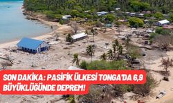 Son Dakika: Pasifik Ülkesi Tonga'da 6,9 büyüklüğünde deprem!