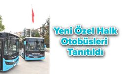 Yeni Özel Halk Otobüsleri Tanıtıldı