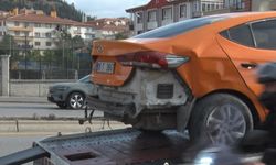 Ankara’da zincirleme trafik kazası: 2 yaralı