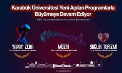 KBÜ’de yeni programlar açıldı