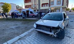 Konya’da motosiklet ve otomobil çarpıştı: 2 çocuk yaralandı