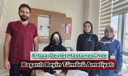 Erbaa Devlet Hastanesi’nde Başarılı Beyin Tümörü Ameliyatı