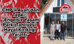 CHP'li Ayan’dan Tepki: "Engelsiz Yaşam Parkı Tahliyesi Hayal Kırıklığı Yarattı"