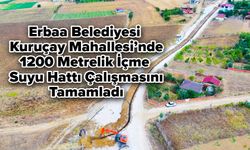 Erbaa Belediyesi Kuruçay Mahallesi’nde 1200 Metrelik İçme Suyu Hattı Çalışmasını Tamamladı