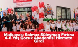 Malkayası Solmaz-Süleyman Fırtına 4-6 Yaş Çocuk Akademisi Hizmete Girdi