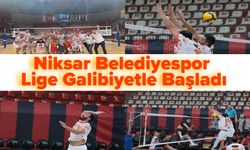 Niksar Belediyespor, Lige Galibiyetle Başladı