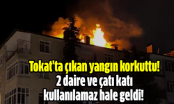 Tokat'ta çıkan yangın korkuttu!