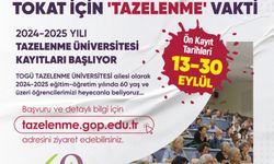 TOGÜ Tazelenme Üniversitesi kayıtları başlıyor!