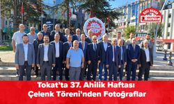 Tokat’ta 37. Ahilik Haftası Çelenk Töreni'nden Fotoğraflar