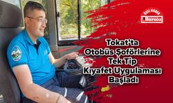 Tokat’ta Otobüs Şoförlerine Tek Tip Kıyafet Uygulaması Başladı