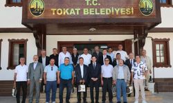 Tokat Belediyesinde emekli personeller için tören