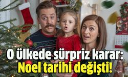 O ülkede sürpriz karar: Noel tarihi değişti!