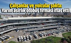 Çalışanlar ve yolcular şokta: Yarım asırlık otobüs firması iflas etti!