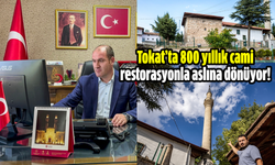 Tokat’ta 800 yıllık cami restorasyonla aslına dönüyor!