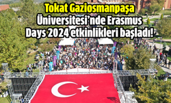 Tokat Gaziosmanpaşa Üniversitesi’nde Erasmus Days 2024 etkinlikleri başladı!