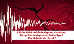 8 Ekim 2024 tarihinde deprem olacak mı? Hangi illerde depremler bekleniyor? Kaç Şiddetinde olacak?