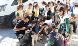 Amasya'da öğrencilerden hayvan barınağına ziyaret