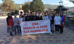 Cide'de "Cumhuriyet Koşusu" yapıldı