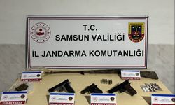 Jandarma, uyuşturucu ve silah ele geçirdi