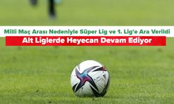 Milli Maç Arası Nedeniyle Süper Lig ve 1. Lig'e Ara Verildi, Alt Liglerde Heyecan Devam Ediyor