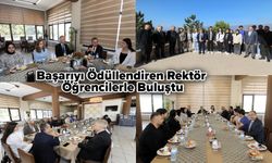 Başarıyı Ödüllendiren Rektör Öğrencilerle Buluştu