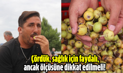 Çördük, sağlık için faydalı, ancak ölçüsüne dikkat edilmeli!