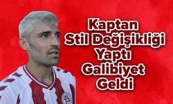 Kaptan Stil Değişikliği Yaptı, Galibiyet Geldi