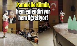 Pamuk ile Kömür, hem eğlendiriyor hem öğretiyor!