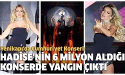 Hadise'nin 6 Milyon Aldığı Konserde Yangın Çıktı