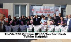 Zile’de 558 Çiftçiye 181,65 Ton Sertifikalı Tohum Dağıtıldı