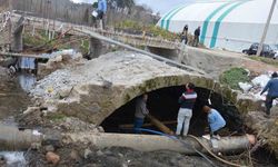 Ordu’da yol çalışmalarında bulunan taş köprü restore edilecek