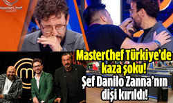 MasterChef Türkiye’de kaza şoku! Şef Danilo Zanna’nın dişi kırıldı!