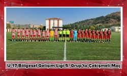 U-17 Bölgesel Gelişim Ligi 5. Grup’ta Çekişmeli Maç