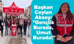 Başkan Ceylan Aksoy: "Gençlik Burada, Umut Burada!"