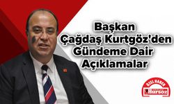 CHP Tokat İl Başkanı Çağdaş Kurtgöz'den Gündeme Dair Açıklamalar