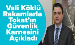 Vali Köklü, Rakamlarla Tokat’ın Güvenlik Karnesini Açıkladı