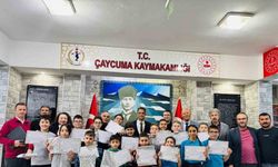 Kaymakam Adem Kaya, Oyuncu Beyinler Turnuvası’nda dereceye giren öğrencileri ağırladı
