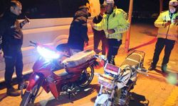 Polisten motosikletli gençlere abart egzoz baskını