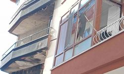 Tüp patlaması nedeniyle yanan ev kullanılamaz hale geldi