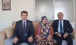 Yaşlılar Haftası dolayısıyla Bayburtlu Kıbrıs gazisi ve şehit ailesi ziyaret edildi