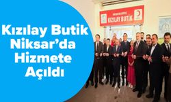 Kızılay Butik Niksar’da Hizmete Açıldı