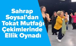 Sahrap Soysal'dan Tokat Mutfağı Çekimlerinde Ellik Oynadı