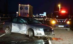 Aksaray’da otomobil takla attı: 2 yaralı