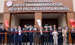 Hatice Muammer Kocatürk Ağız ve Diş Sağlığı Polikliniği hizmete açıldı