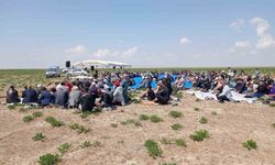 Karapınar’da kuraklık nedeniyle yağmur duası yapıldı